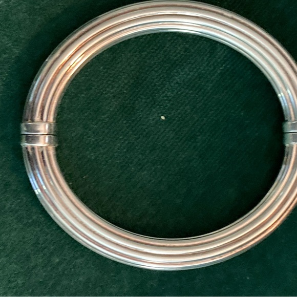 Sterling Silver Bracelet- large, Italy - Picture 4 of 6